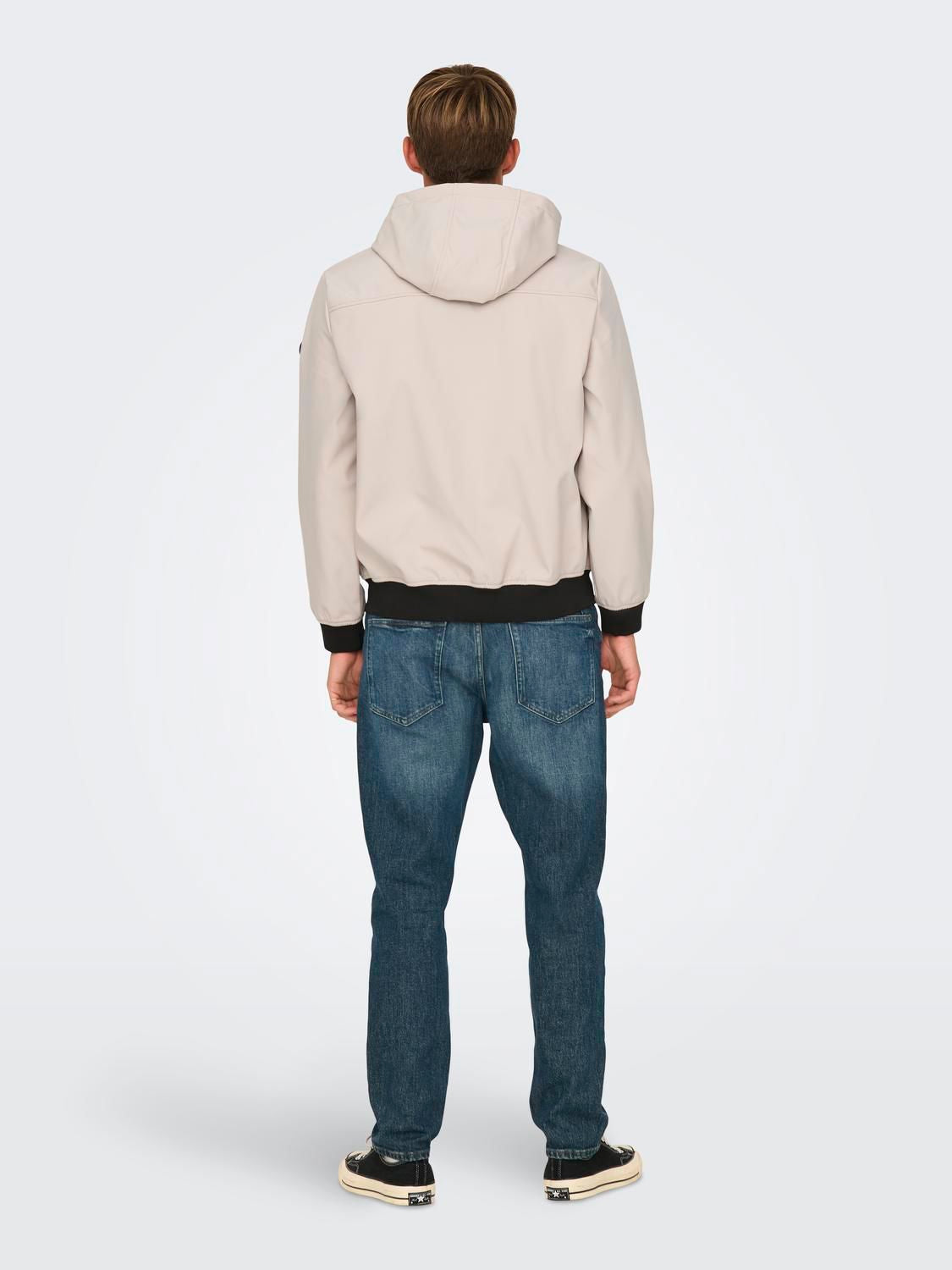 Onsbowie Softshell Bomber Noos Silver Lining