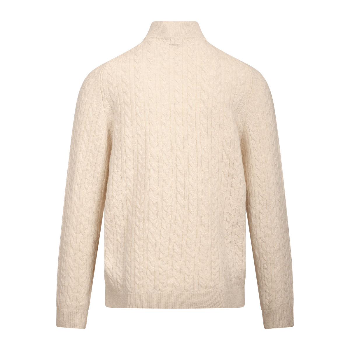 Edward Half-Zip Beige