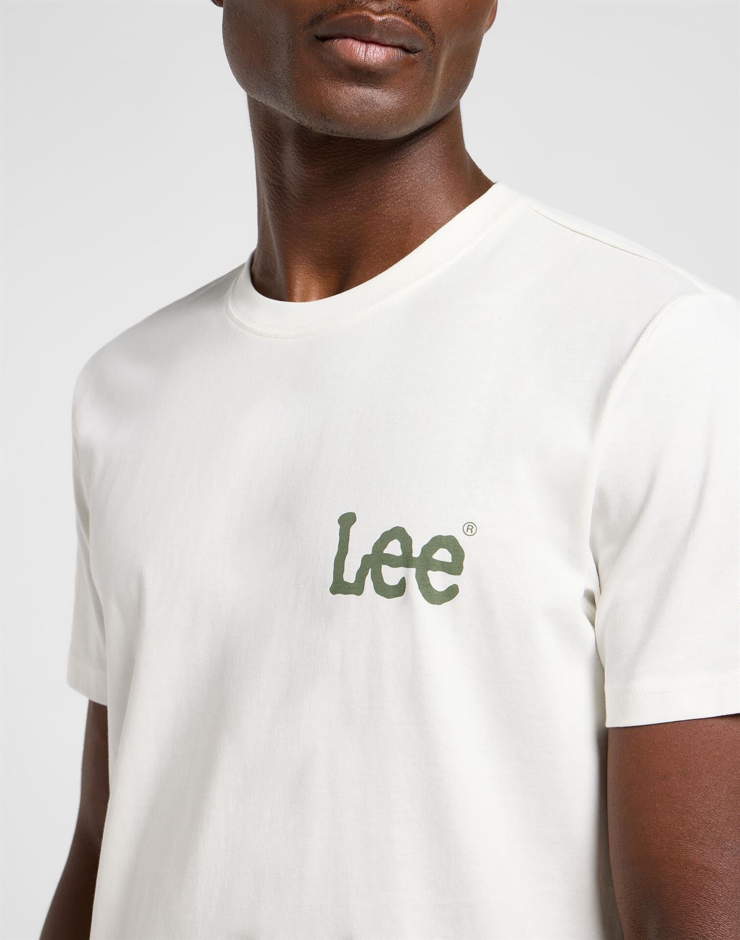 MEDIUM WOBBLY LEE TEE Ecru