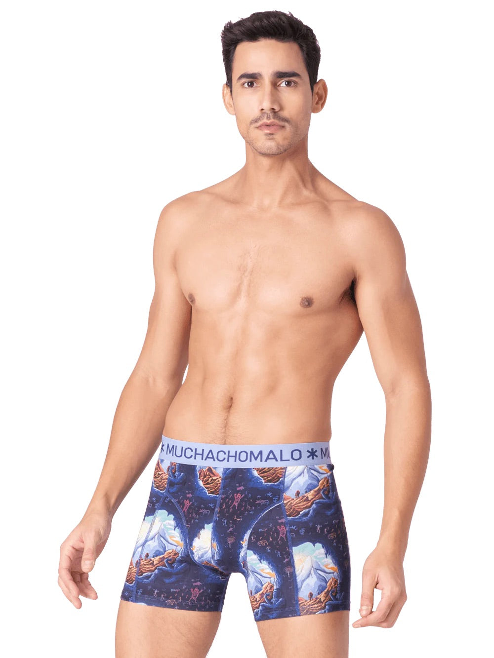 Deep sea mountaintop 1010 04 2pk boxer Multicolor