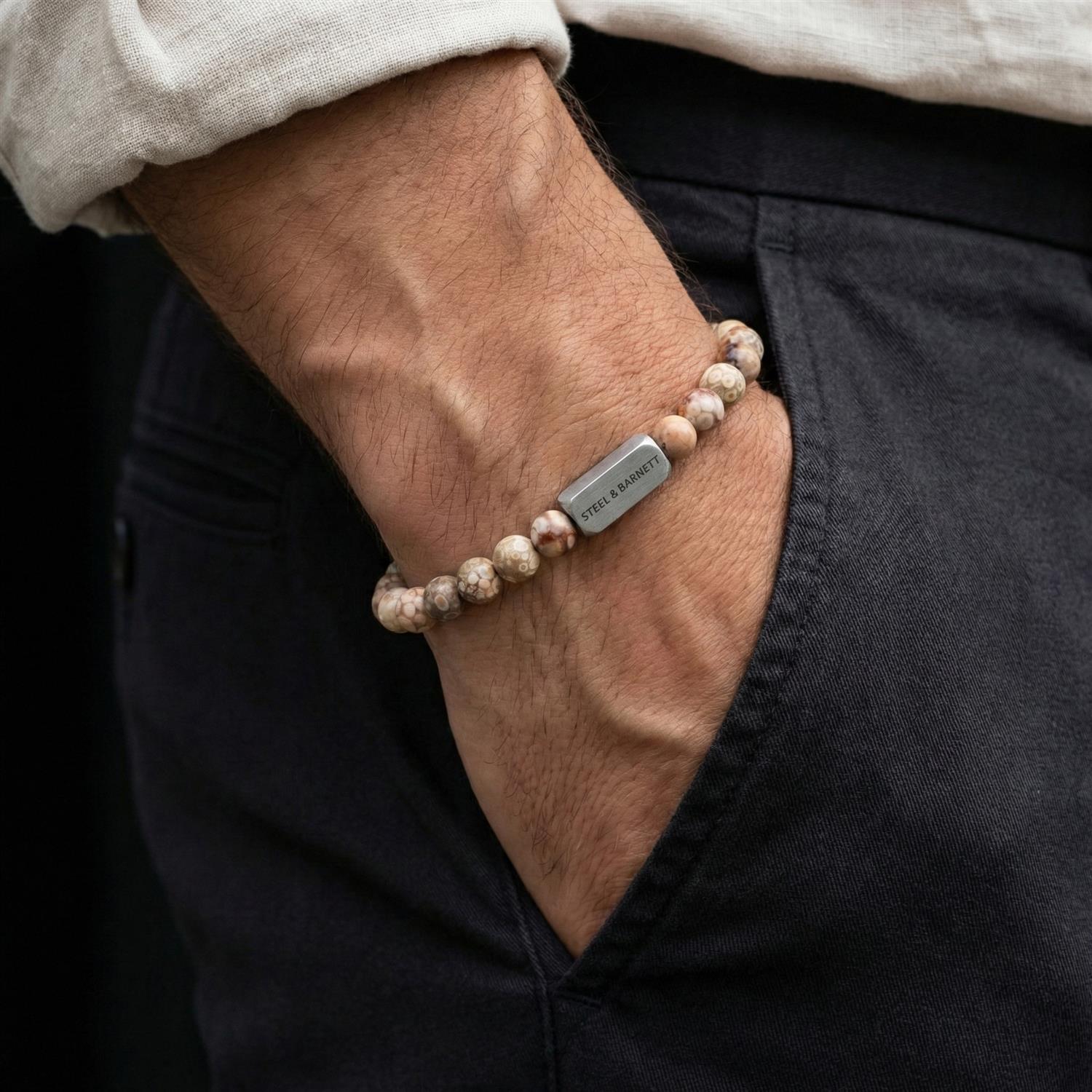 Stones Bracelet Natural Ned Sbnn/007 - Maifanite