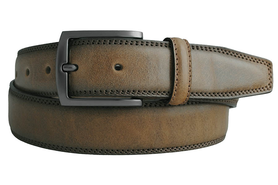 Leather belt Forrest Brown