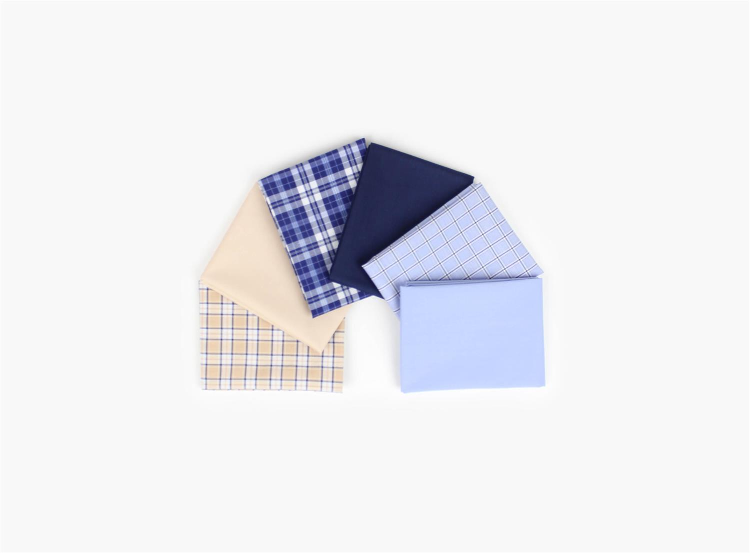 Lommetørkle 6 pk Multicolor