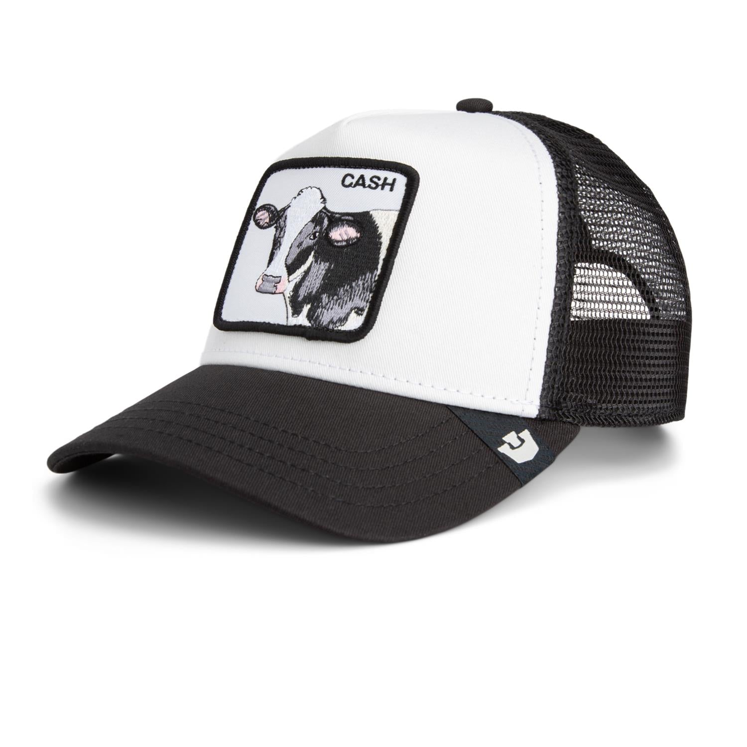 Cash Cow Trucker Black White