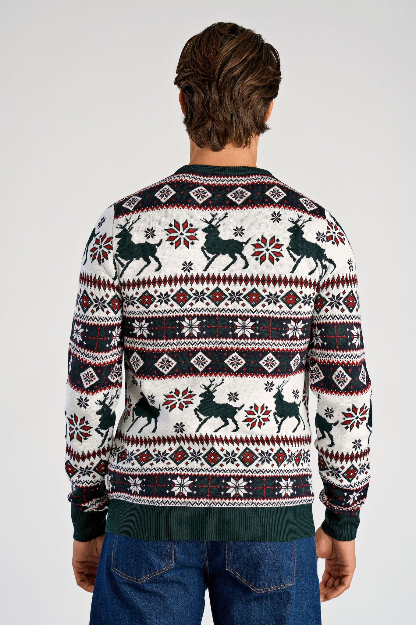 Christmas Knit White