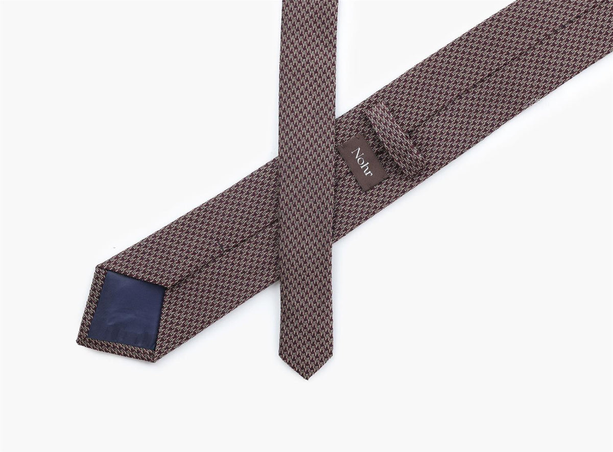 Nohr Freddy Tie 7,6 Cm Rød 45