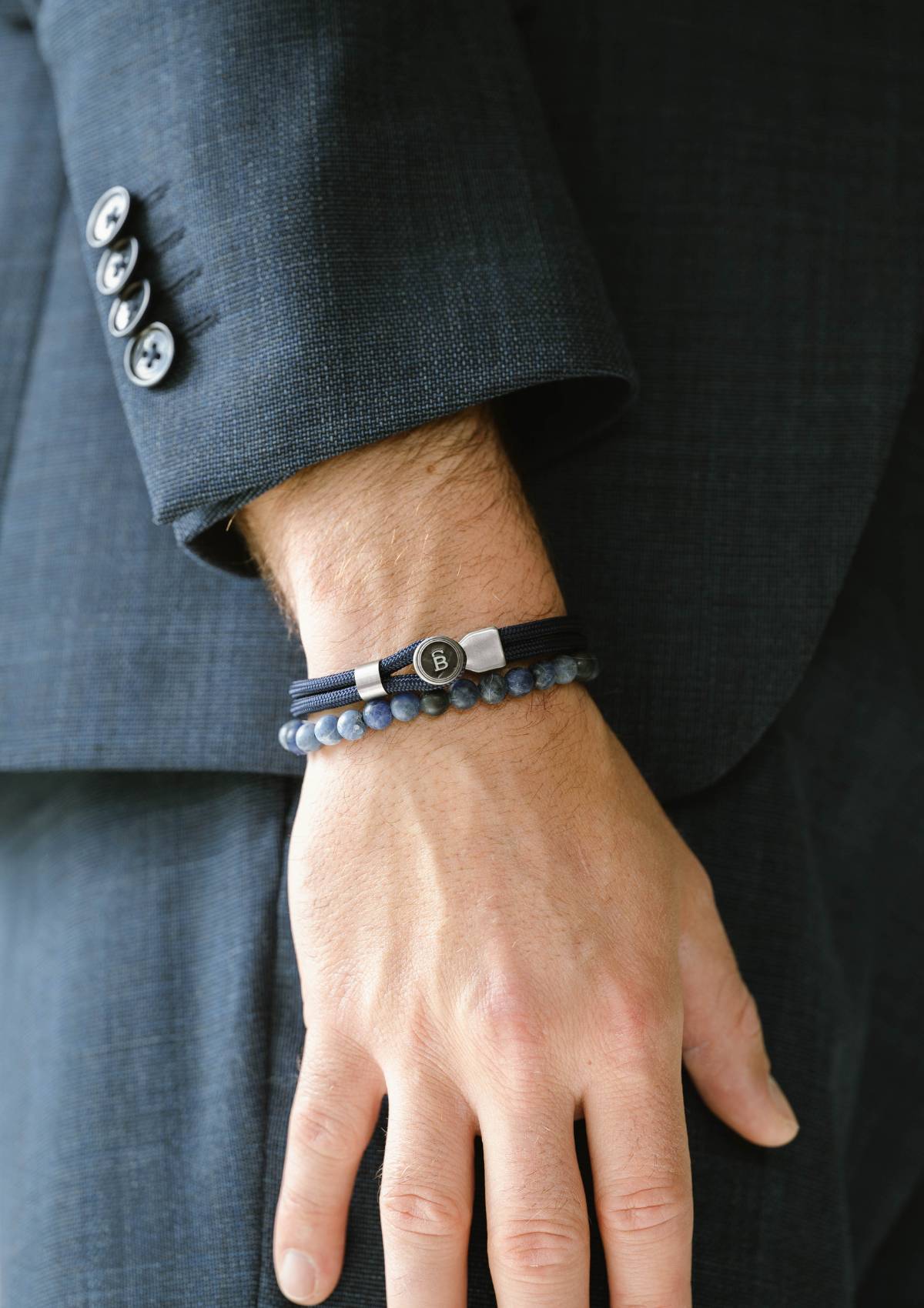 Stones Bracelet Natural Ned Matt Sodalite