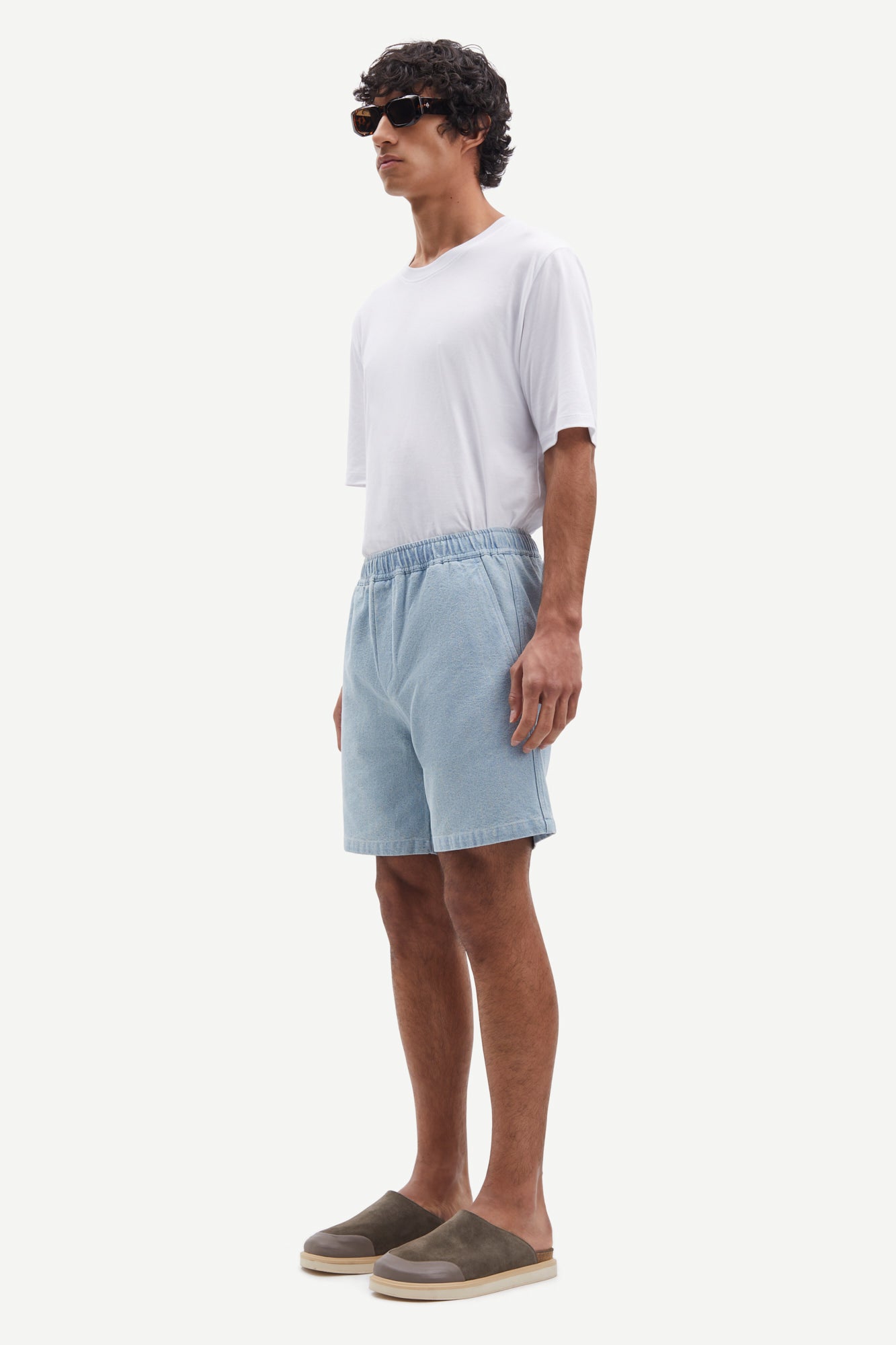 SAJABARI SHORTS 15240 Destructed Denim