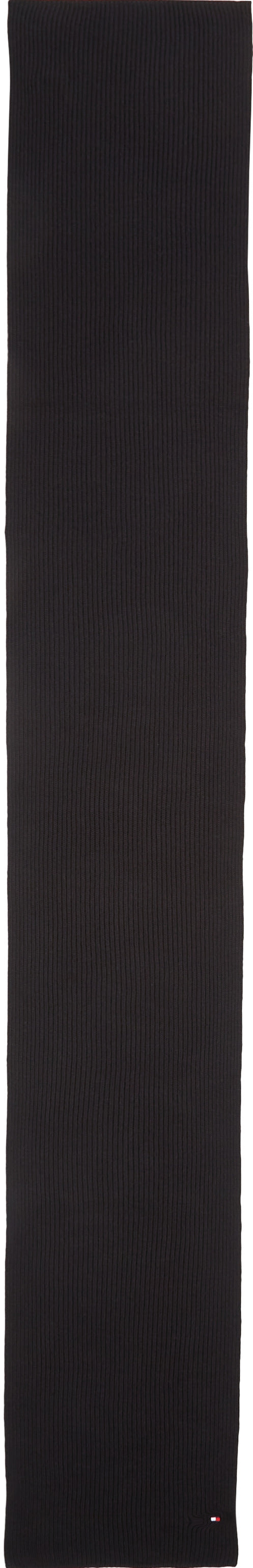 Th Flag Pima Cotton Cash Scarf Black