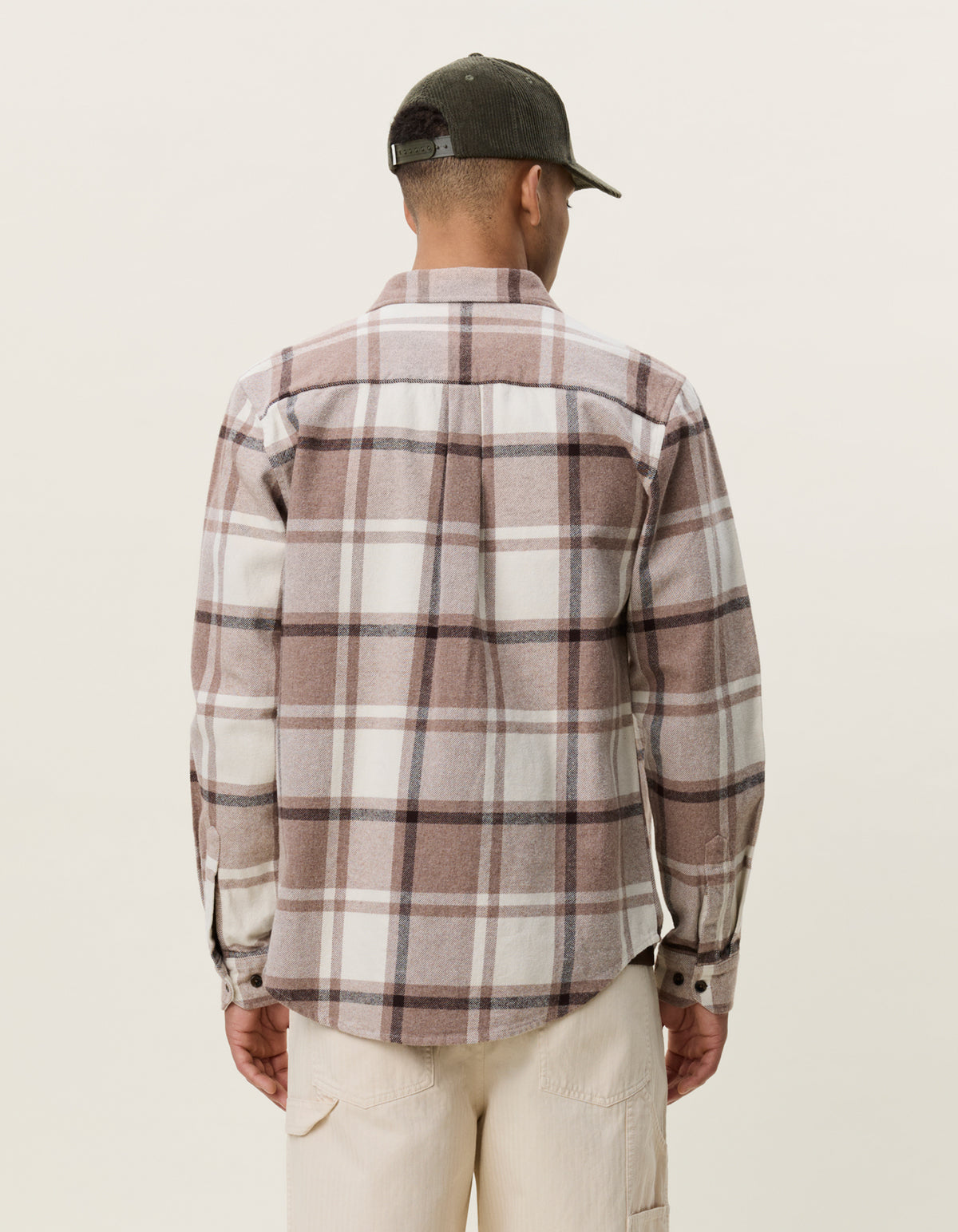 Check Flannel Shirt Caribou