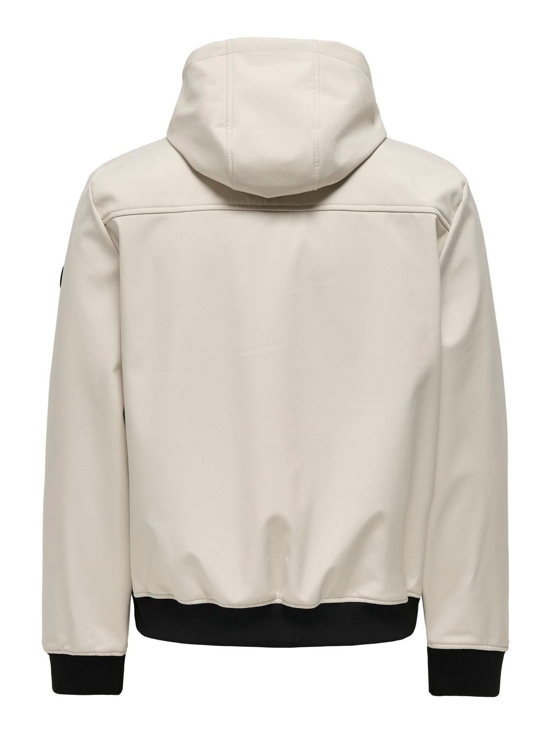 Onsbowie Softshell Bomber Noos Silver Lining