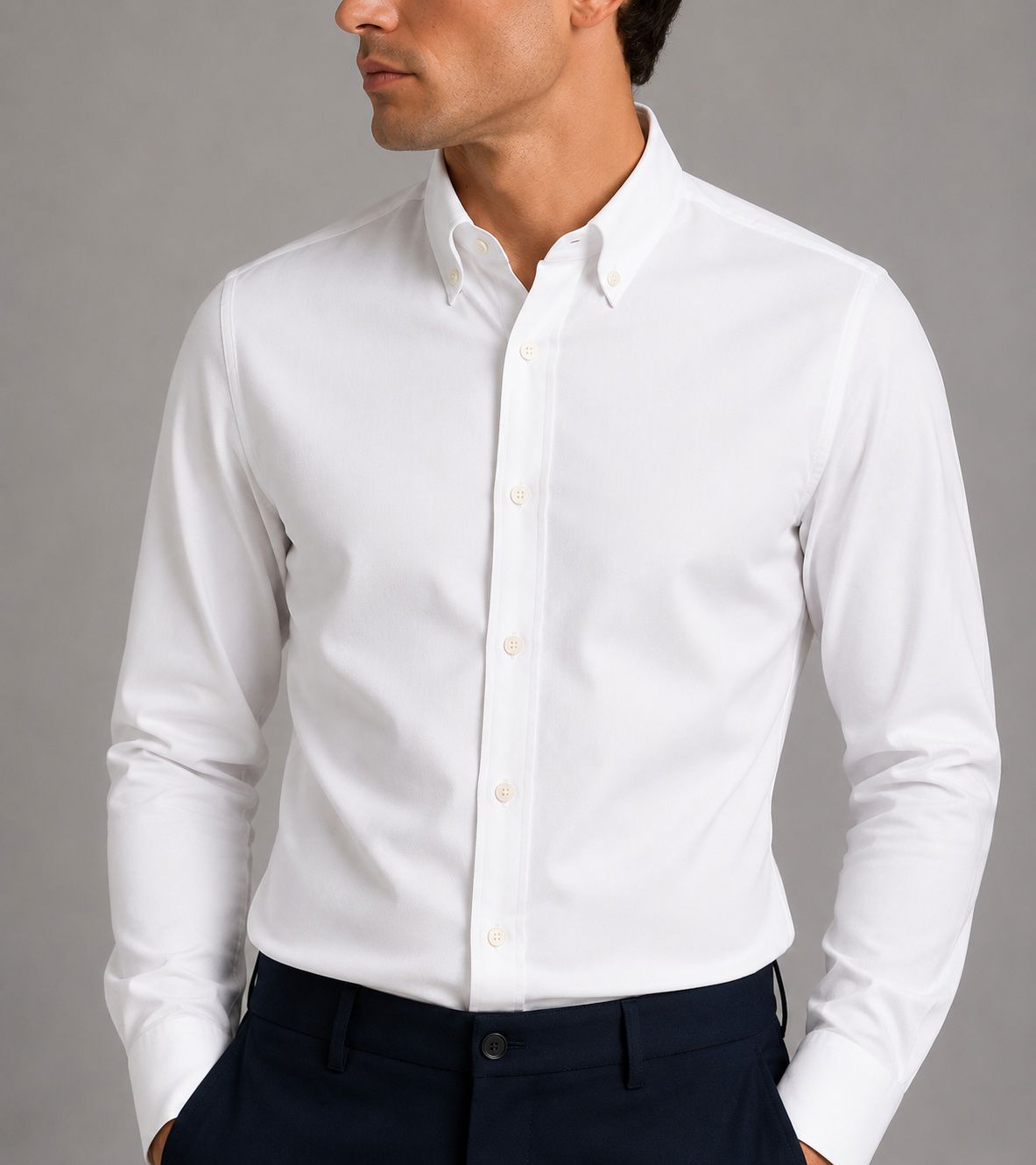 Eske Oxford Shirt White