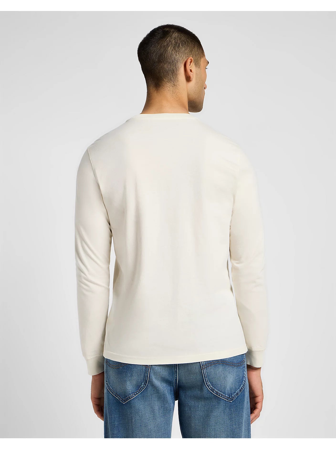 LS Wobbly Lego tee Ecru