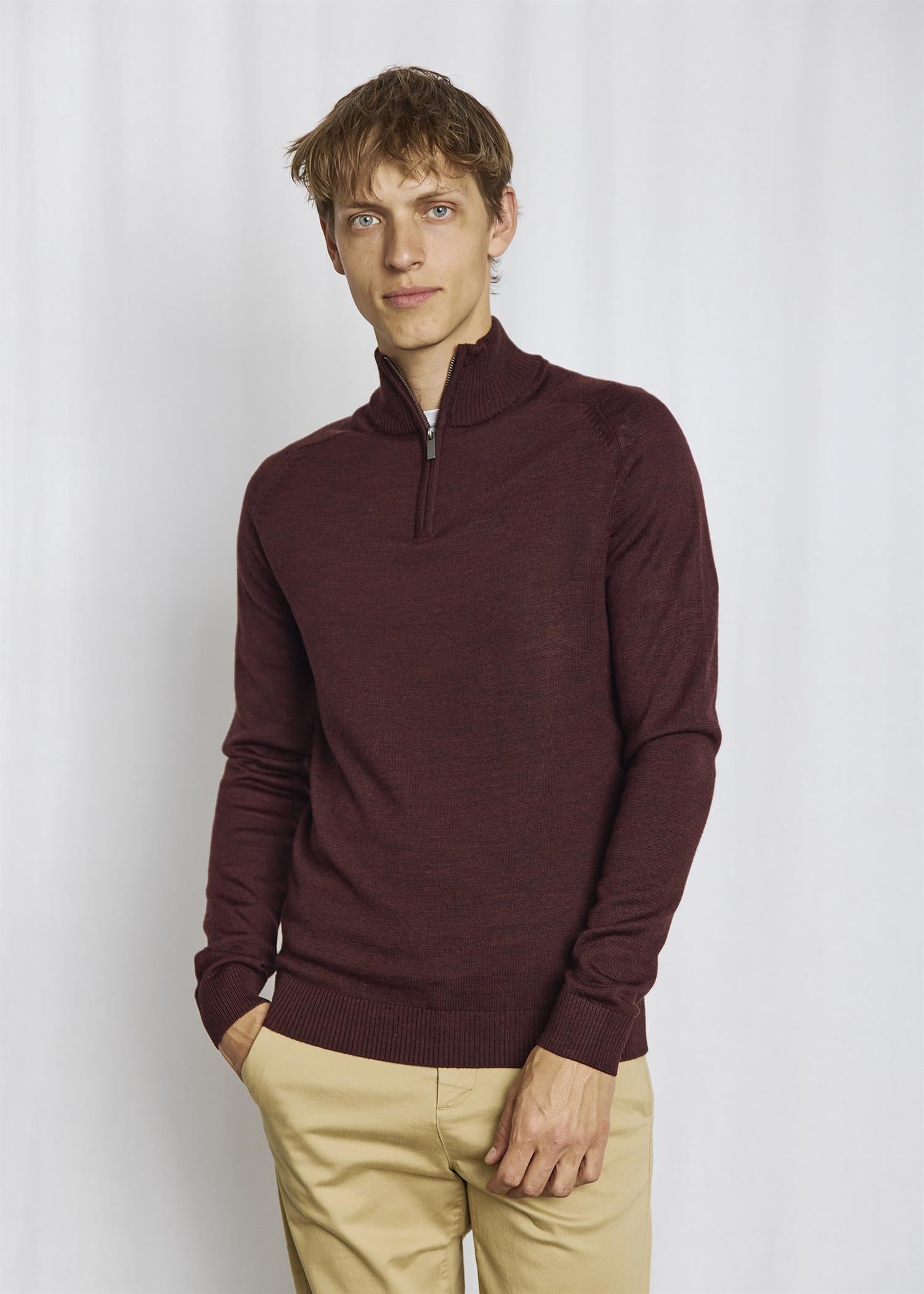 Pelle Regular fit Bordeaux