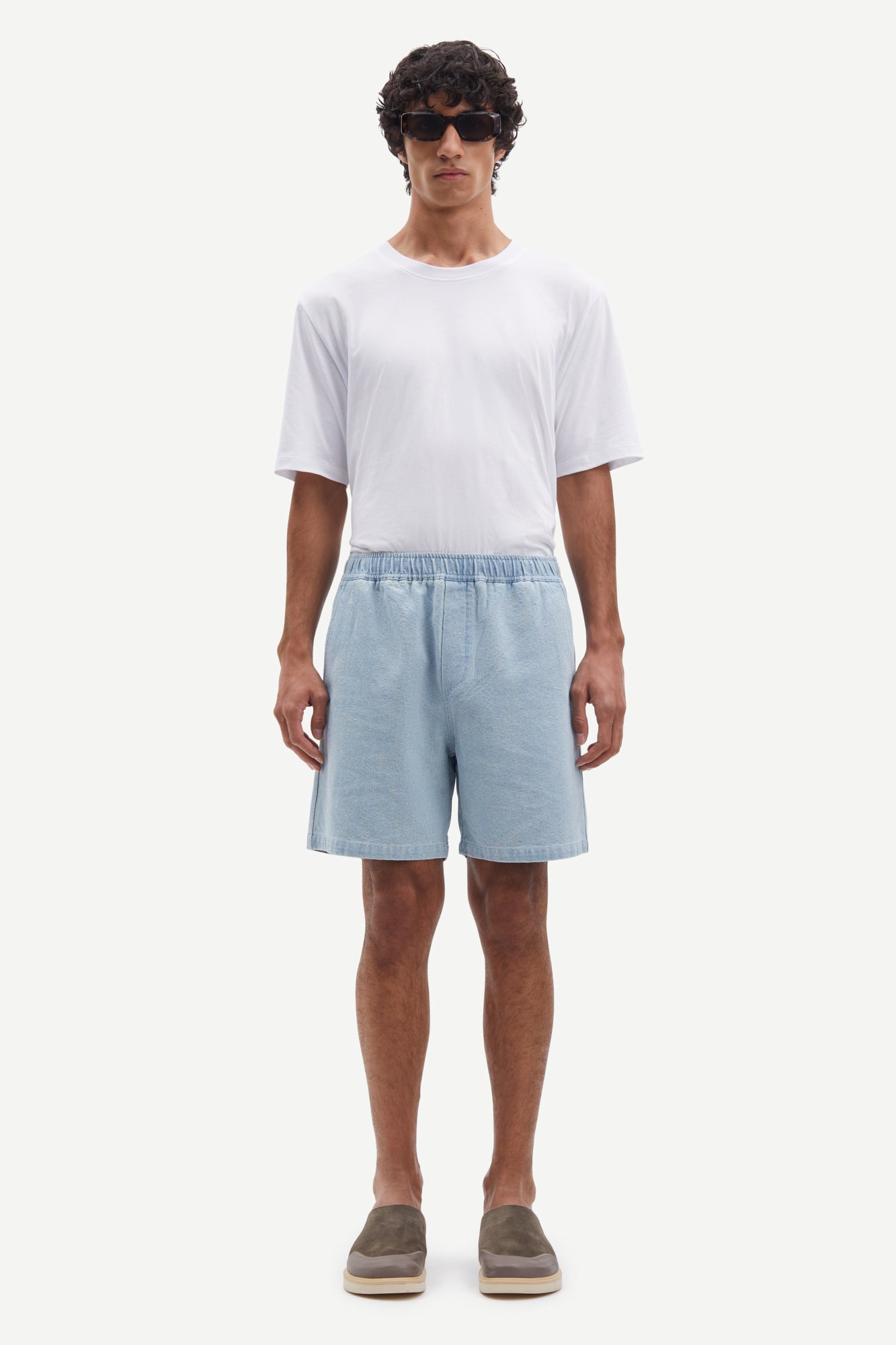 SAJABARI SHORTS 15240 Destructed Denim