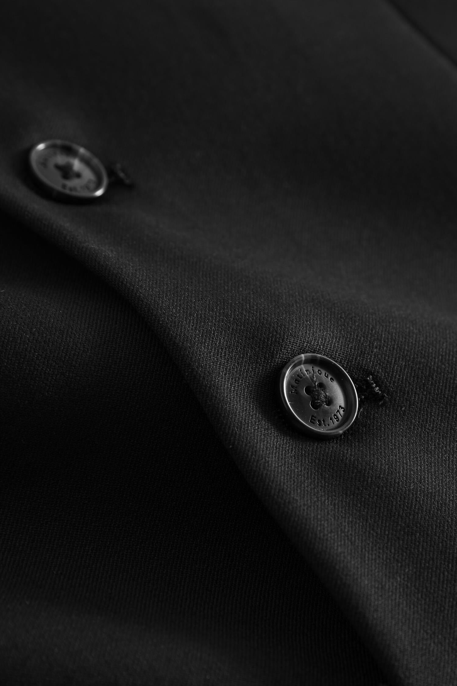 Breck Stretch Suit Vest Black