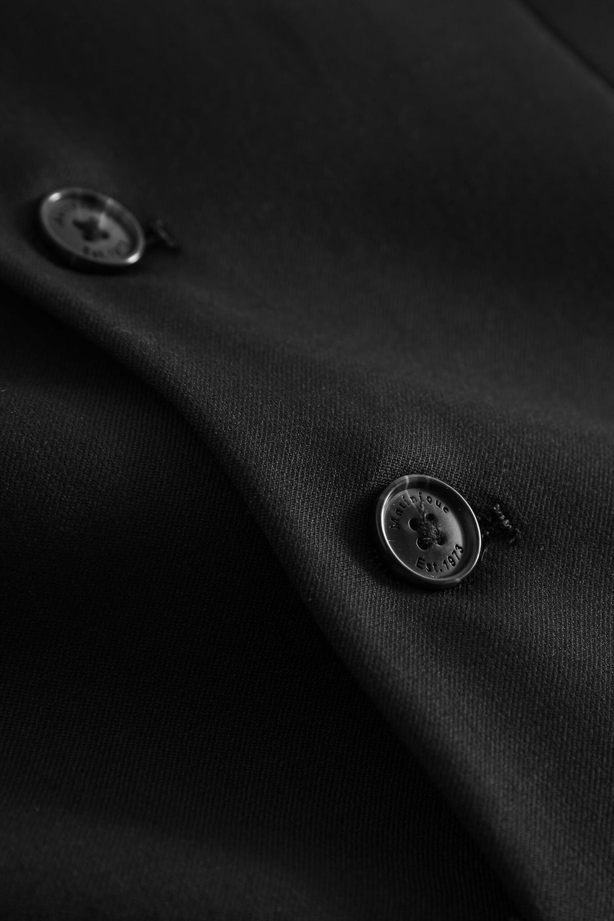 Breck Stretch Suit Vest Black
