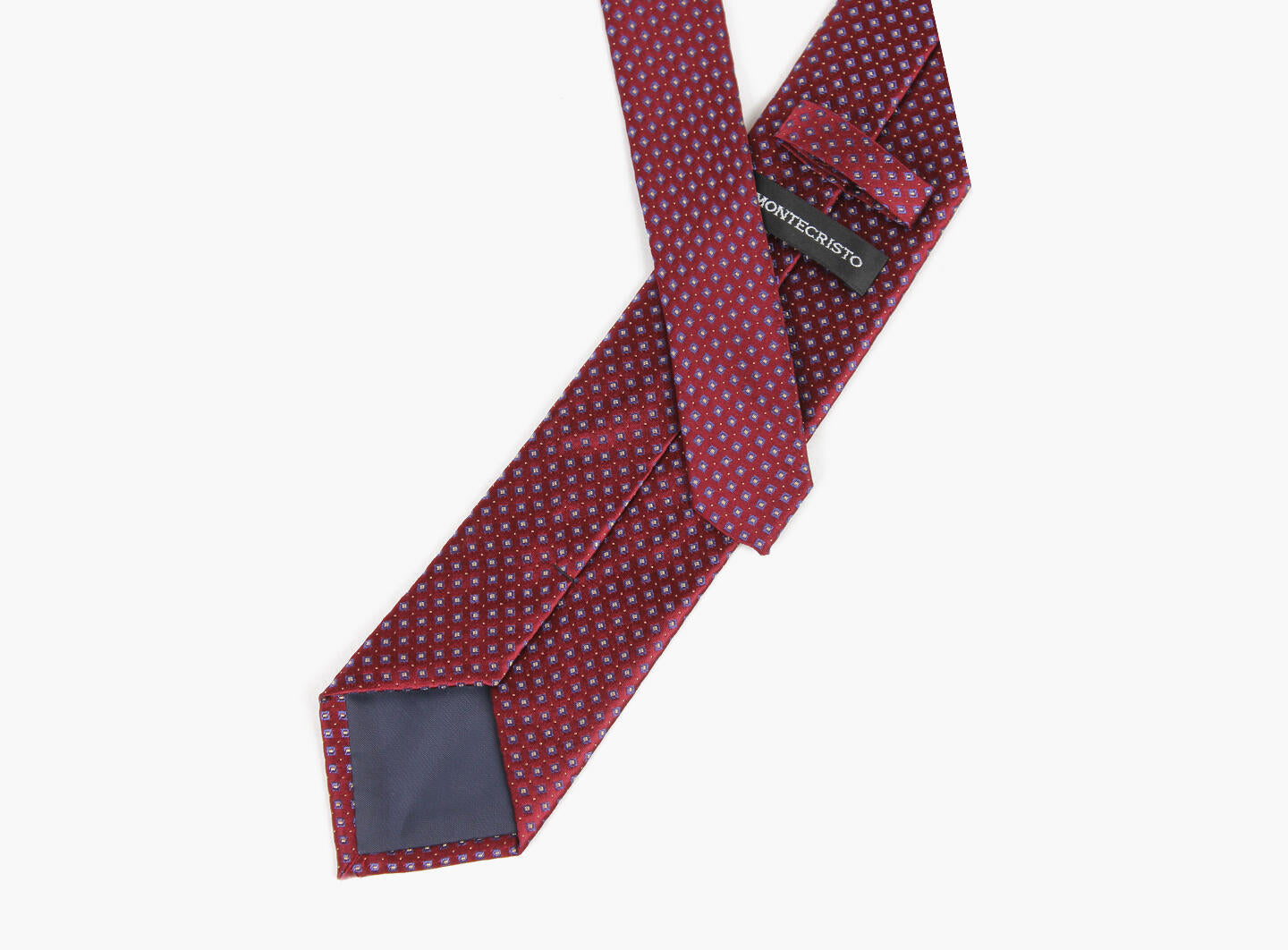 Basic 100% silke Slips 7,6 cm Burgunder