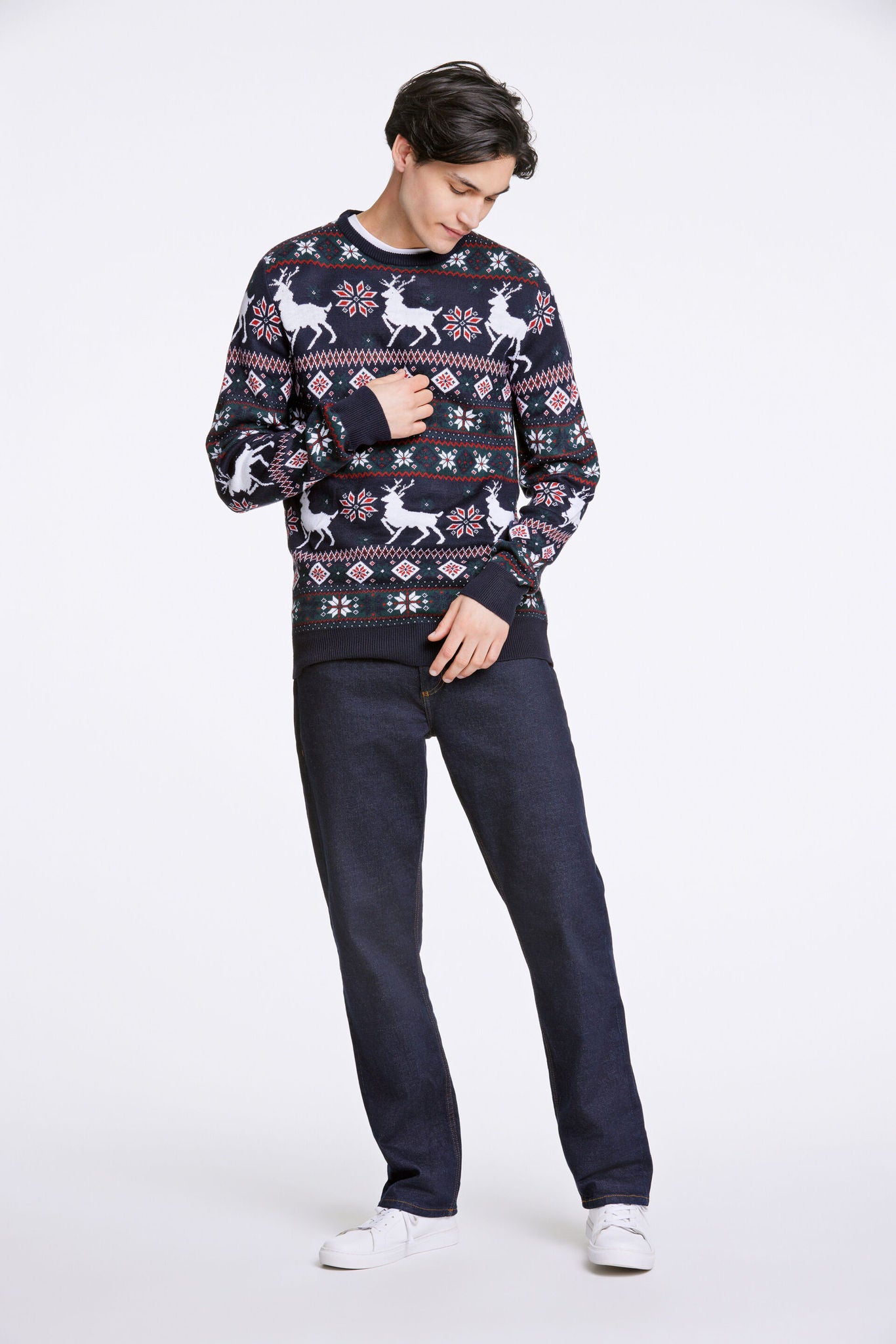 Christmas Knit Dk Navy