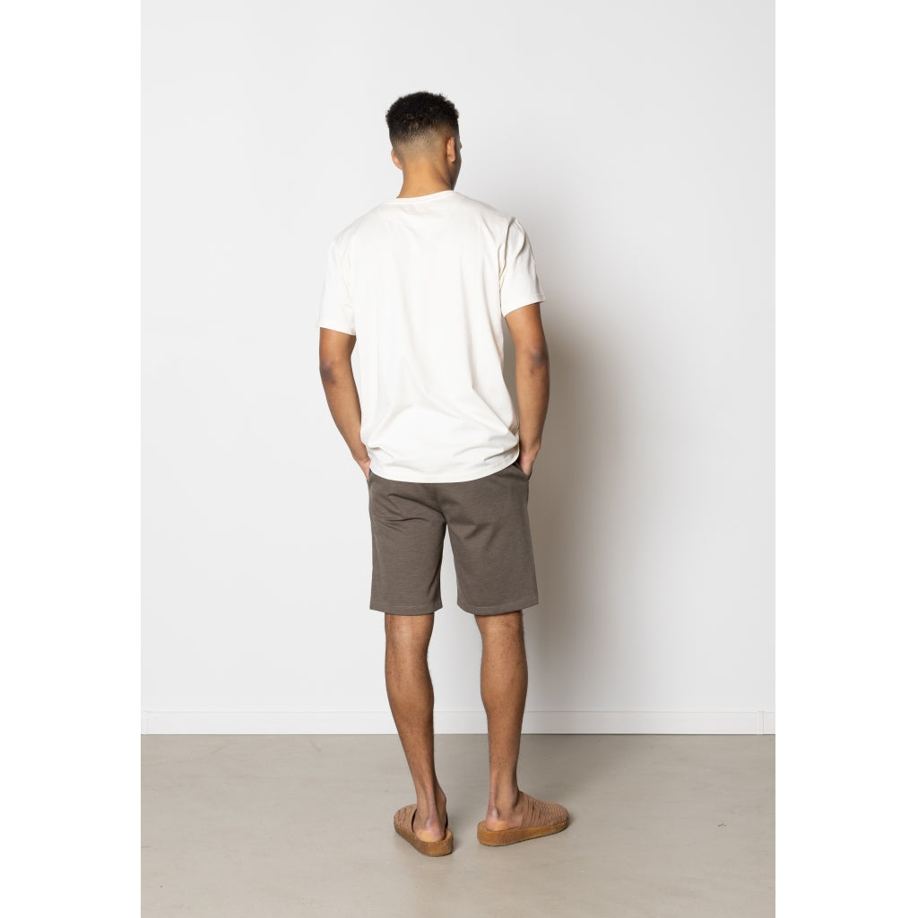 Milano Brendon Jersey Shorts Dark Khaki