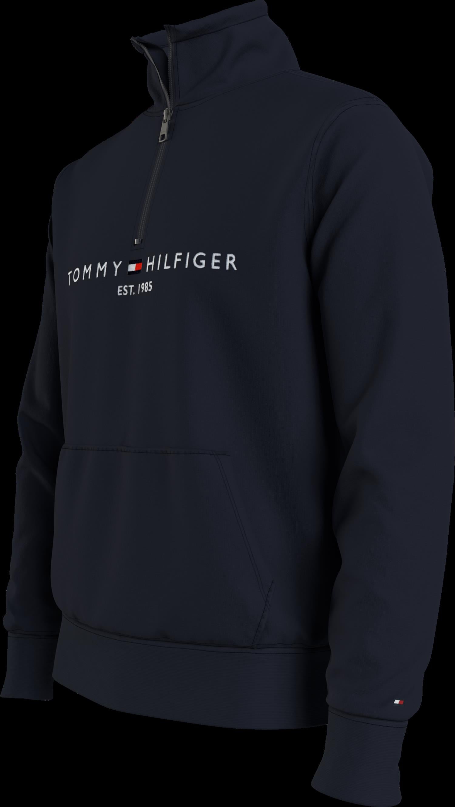Tommy Logo Mockneck Desert Sky