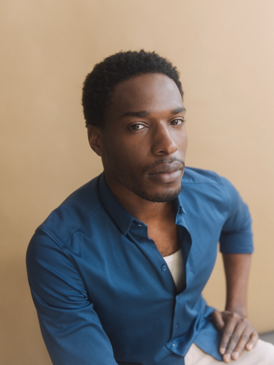 MARCO JERSEY SHIRT Estate Blue