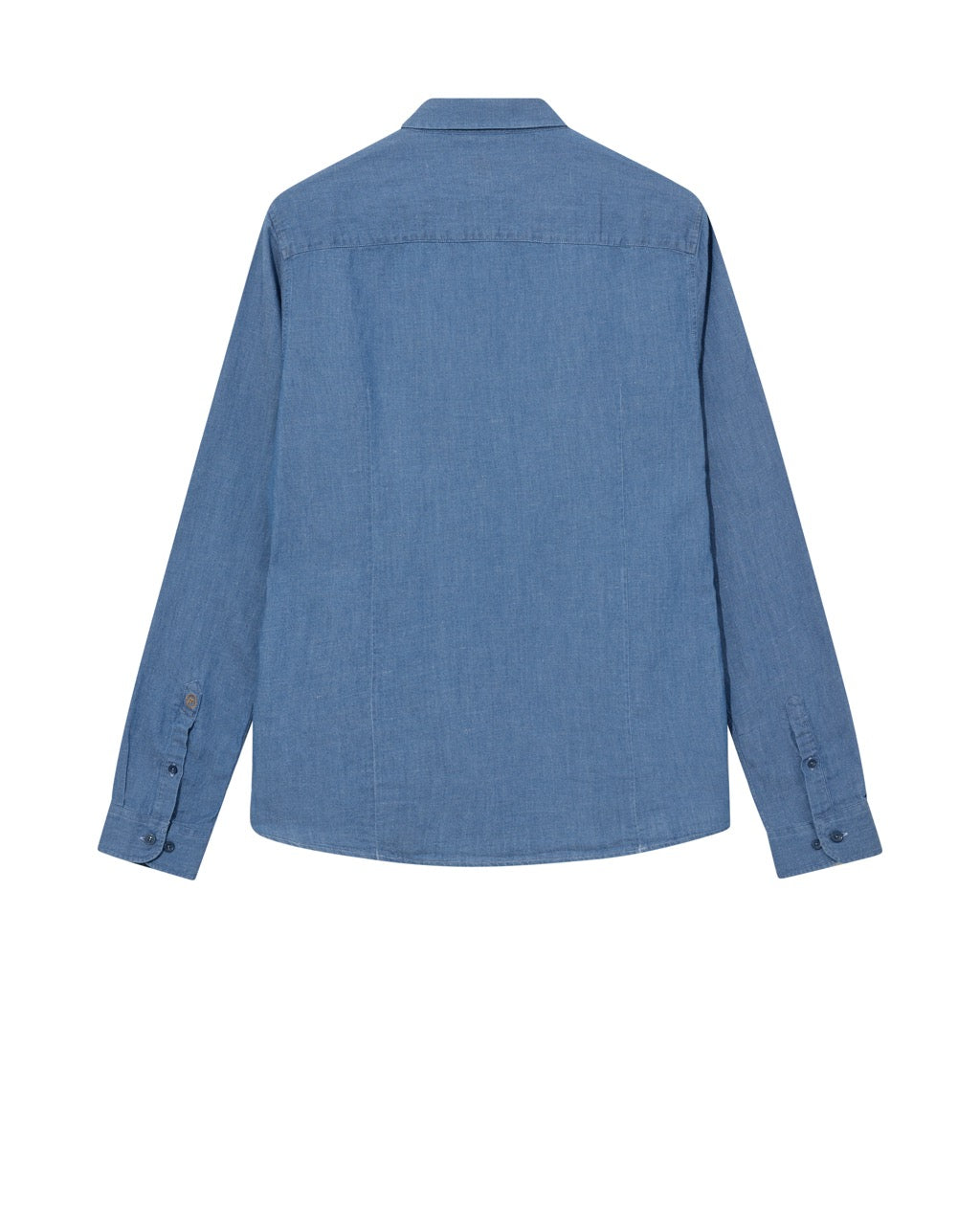 Mmgmarco Chambray Shirt Marine Blue