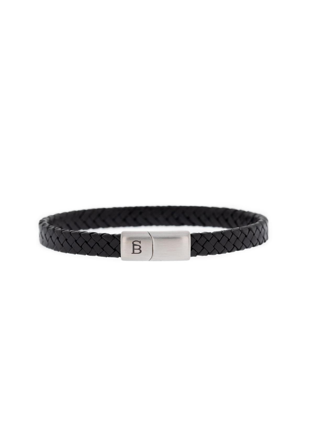 Leather Bracelet Riley Black