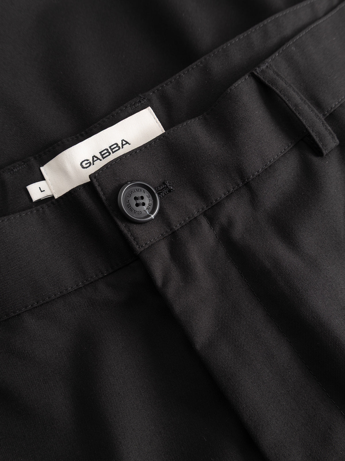 Joe Turnup Fin Pant Black