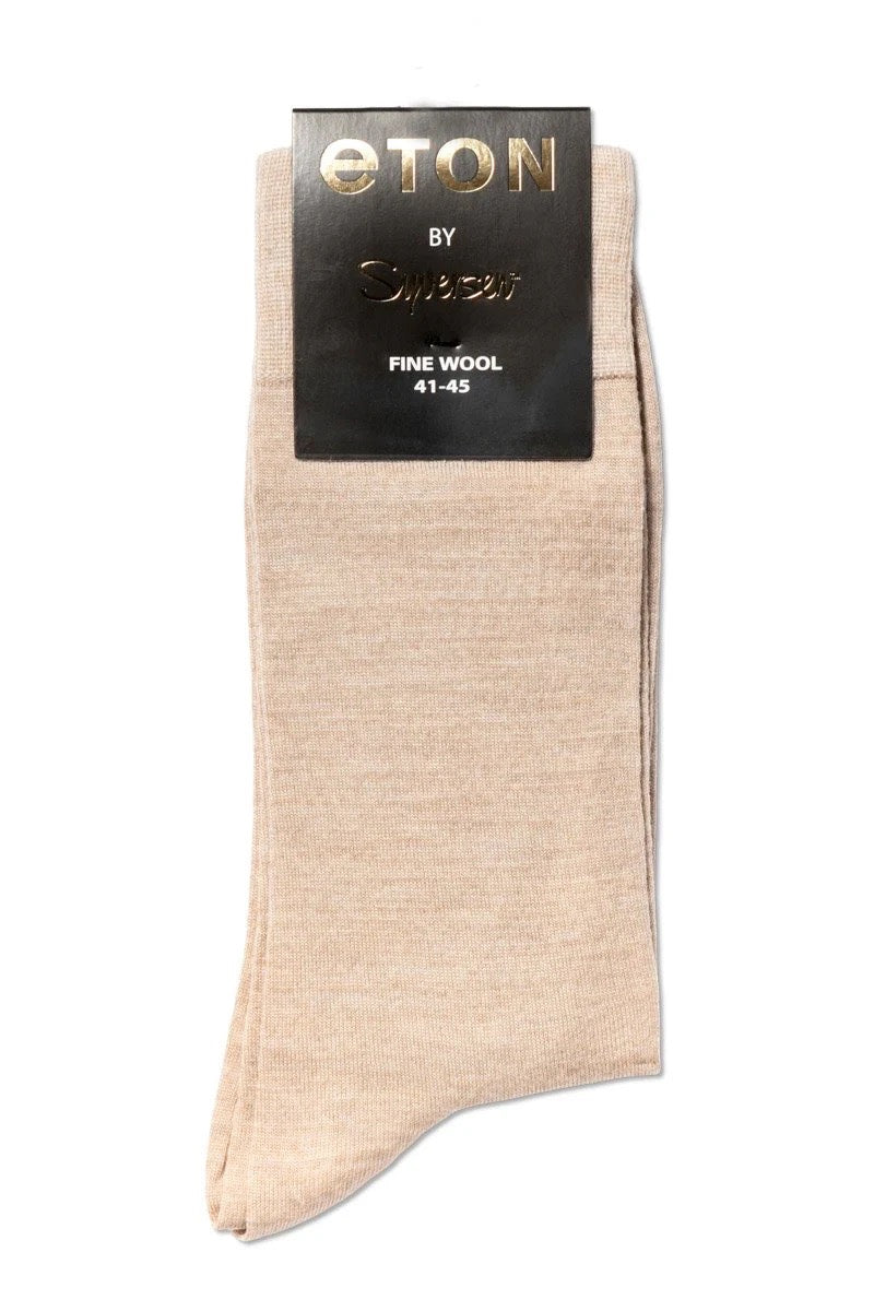Eton Fine Wool Plain Sand