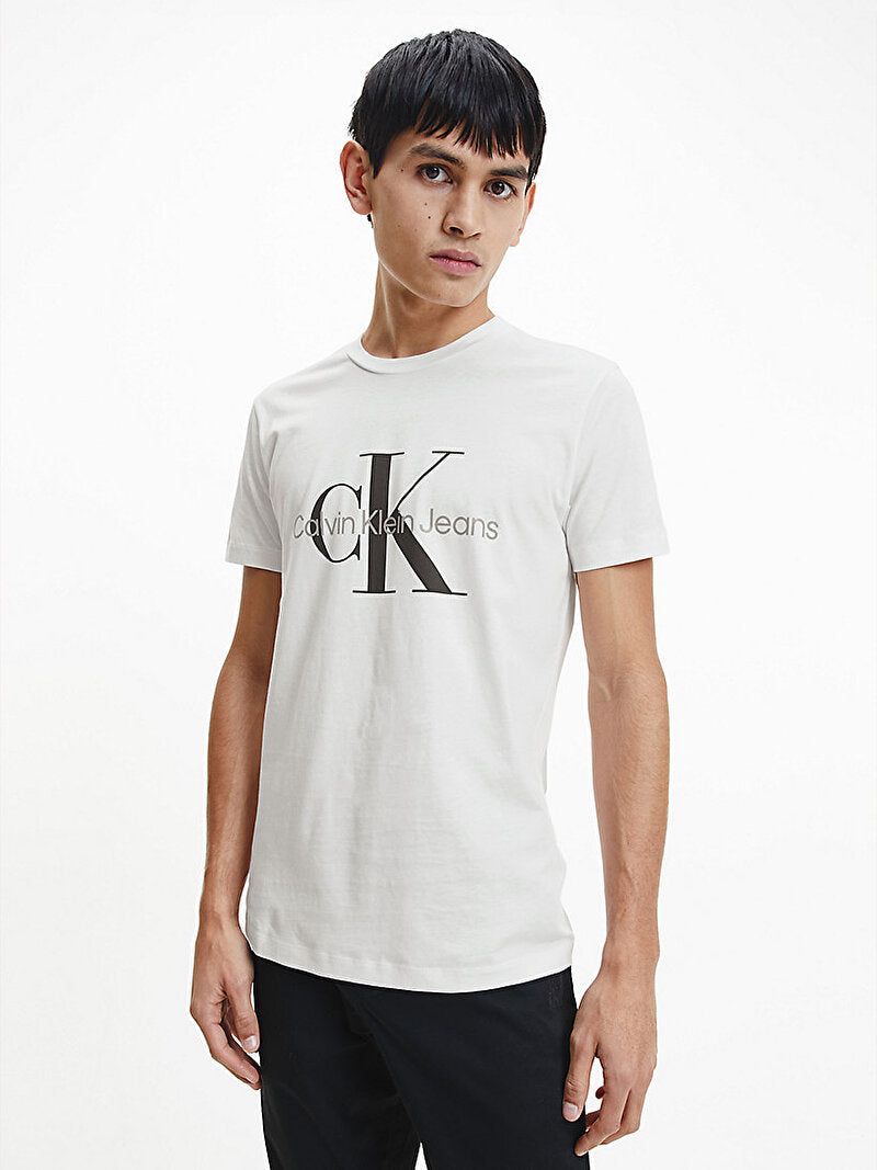 Core Monologo Slim Tee - Nos Bright White