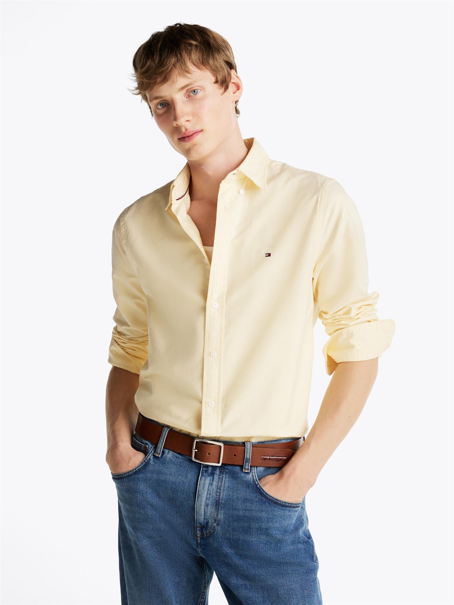 Solid Heritage Oxford Rf Shirt Citronella