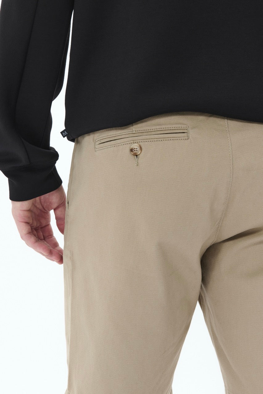 MAthomas Short Plaza Taupe