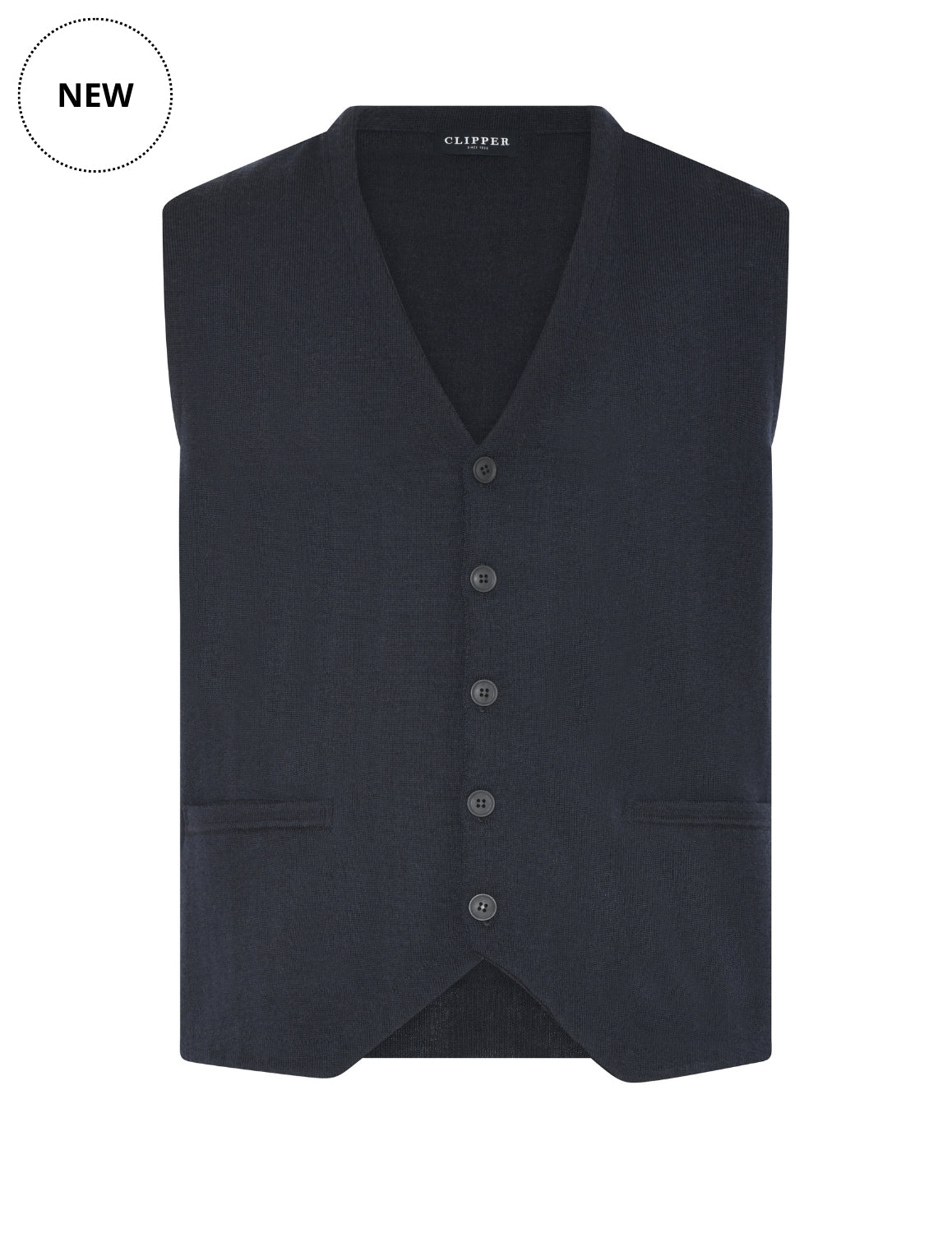 Milan Waistcoat Dark Navy