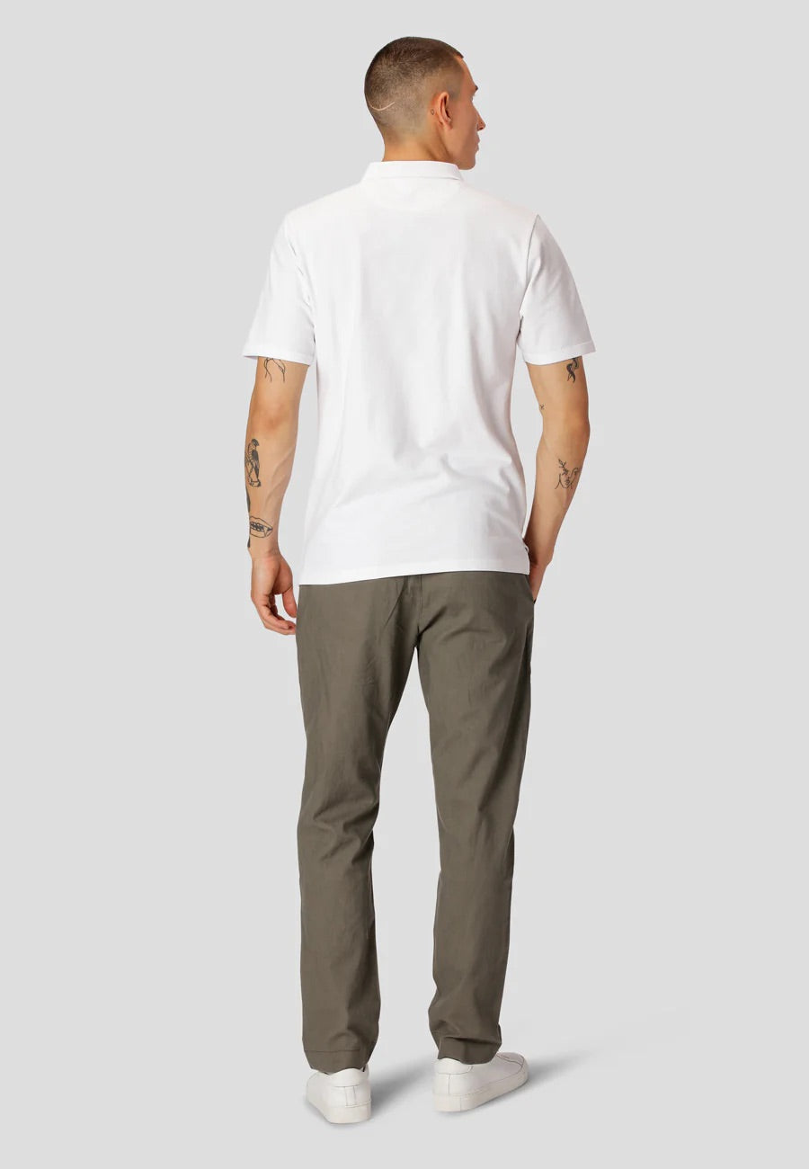 Silkeborg Stretch polo White