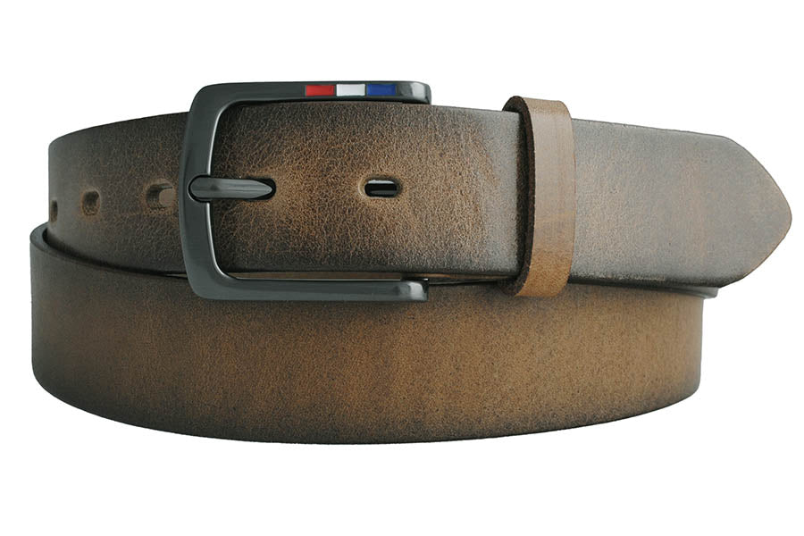 Leather Belt Forrest Brown