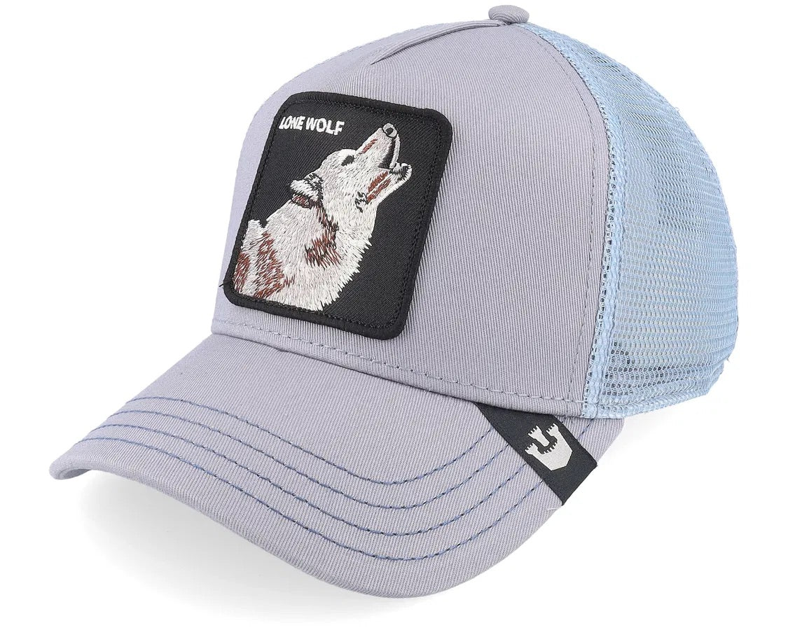 The lone wolf Grey