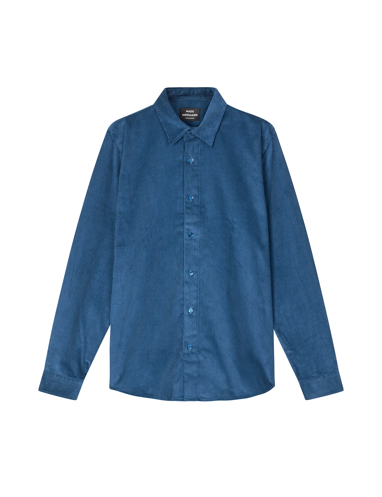 Classic Cord malte shirt Midnight Navy