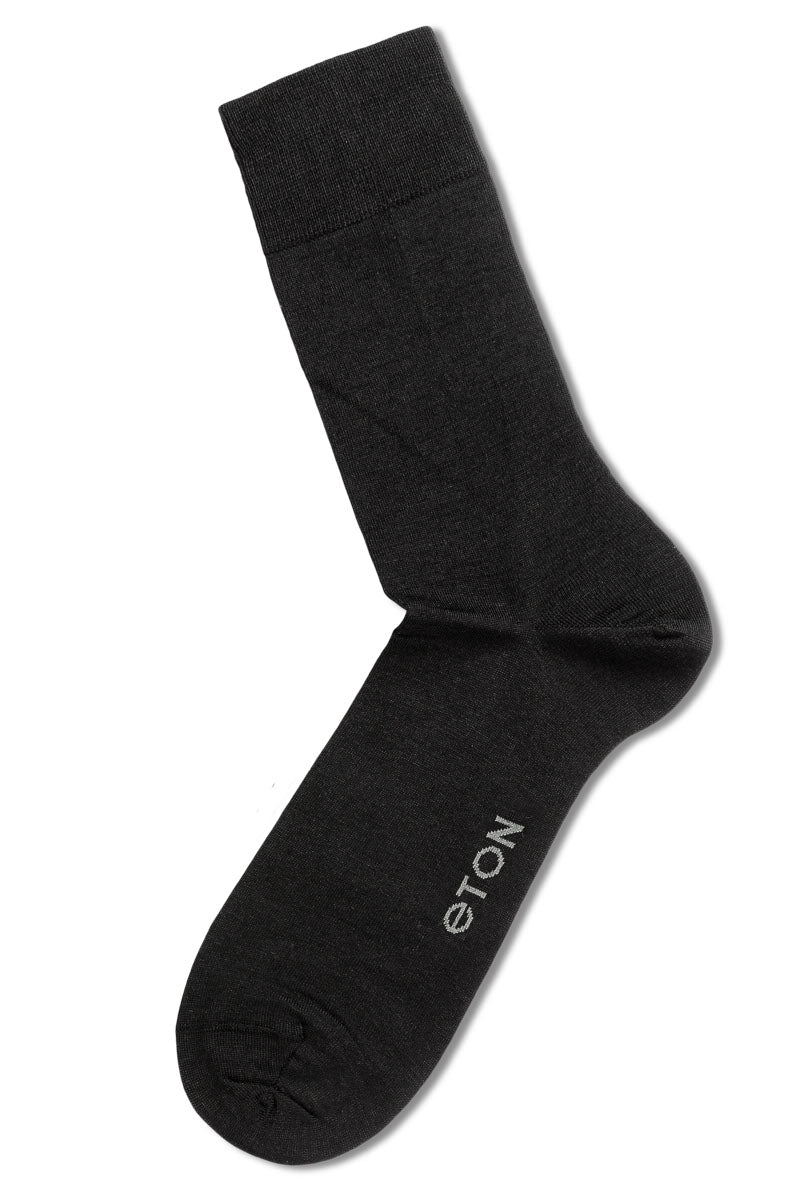 Eton Fine Wool Plain Black