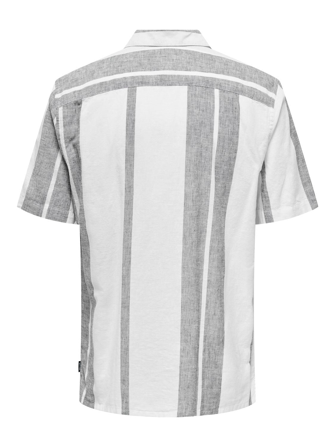 Onscaiden Life Stripe Res Linenblendnoos Cloud Dancer