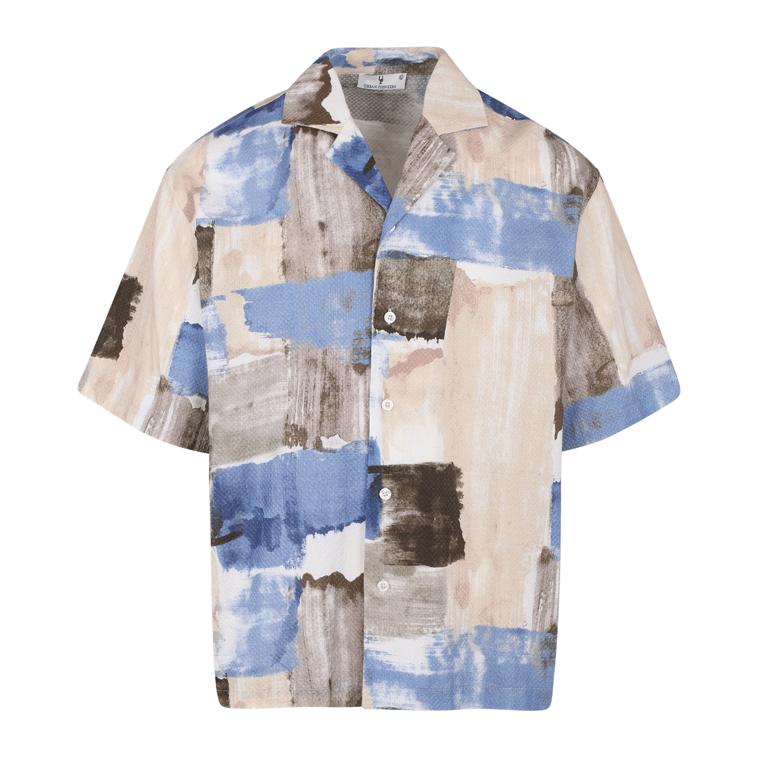 Giovanni SS Shirt Blue Aop