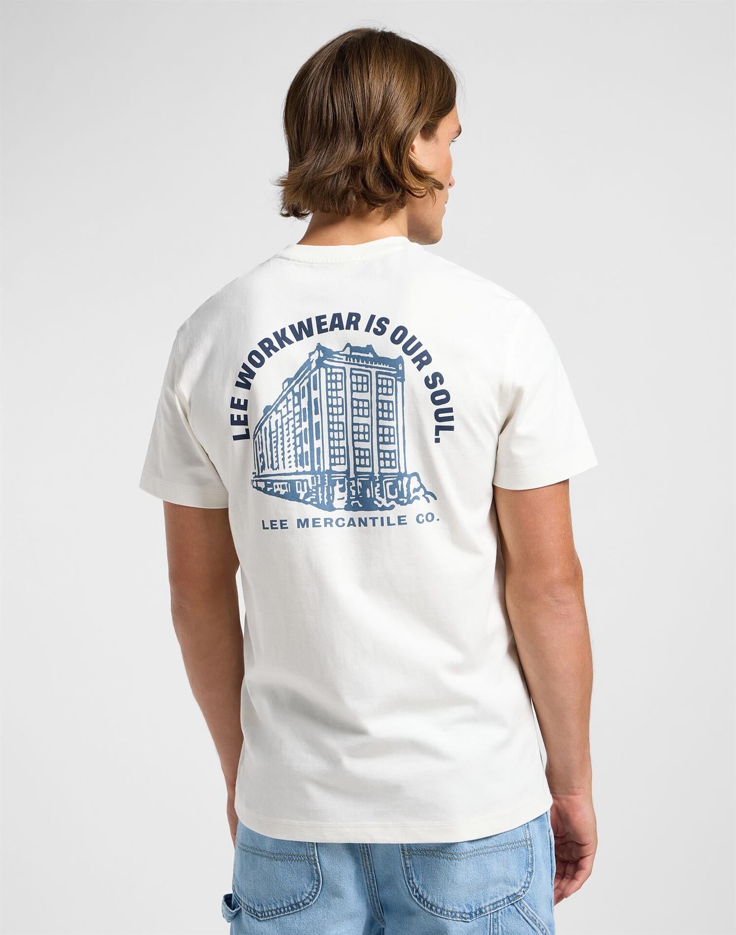 WW GRAPHIC TEE Ecru