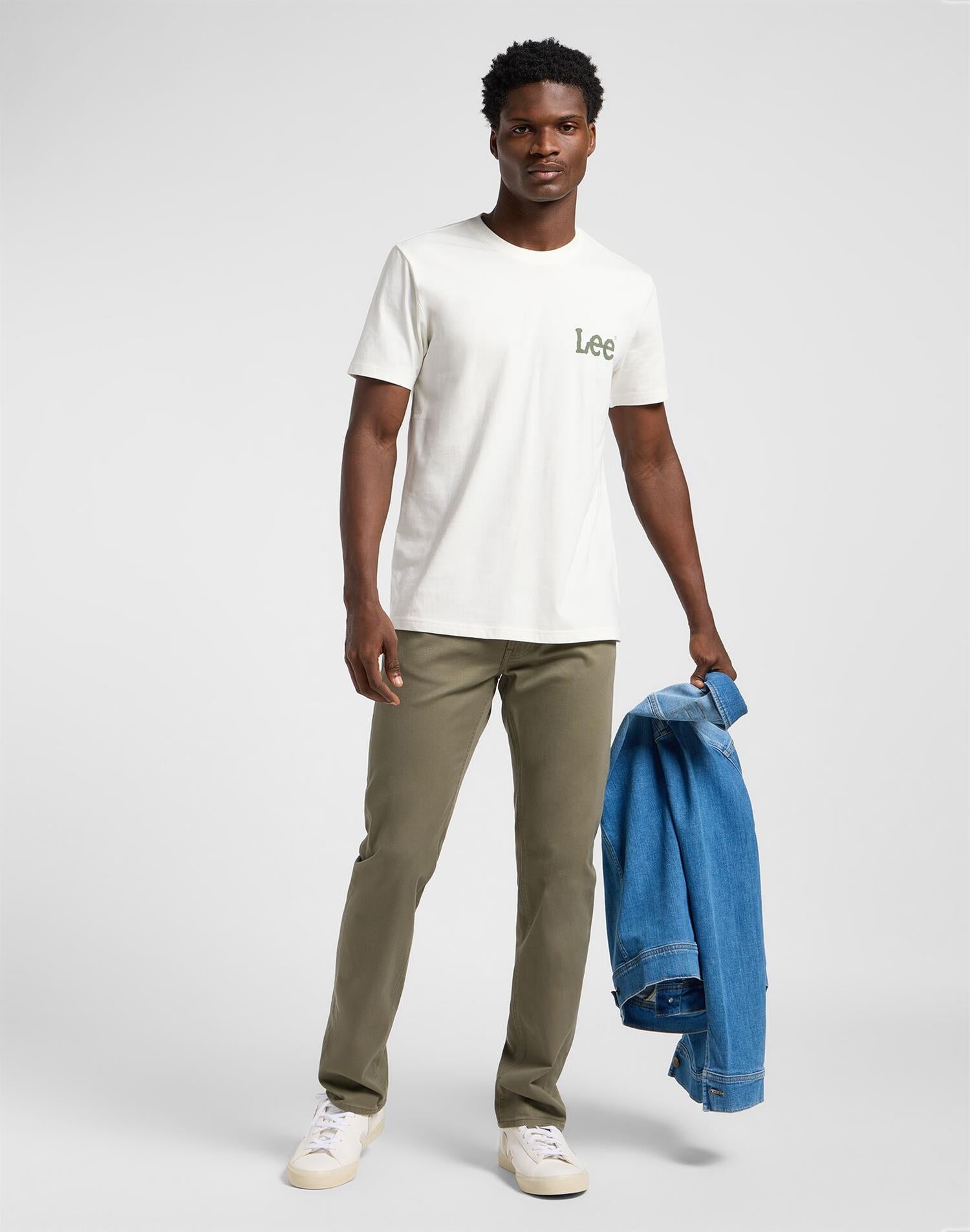 MEDIUM WOBBLY LEE TEE Ecru
