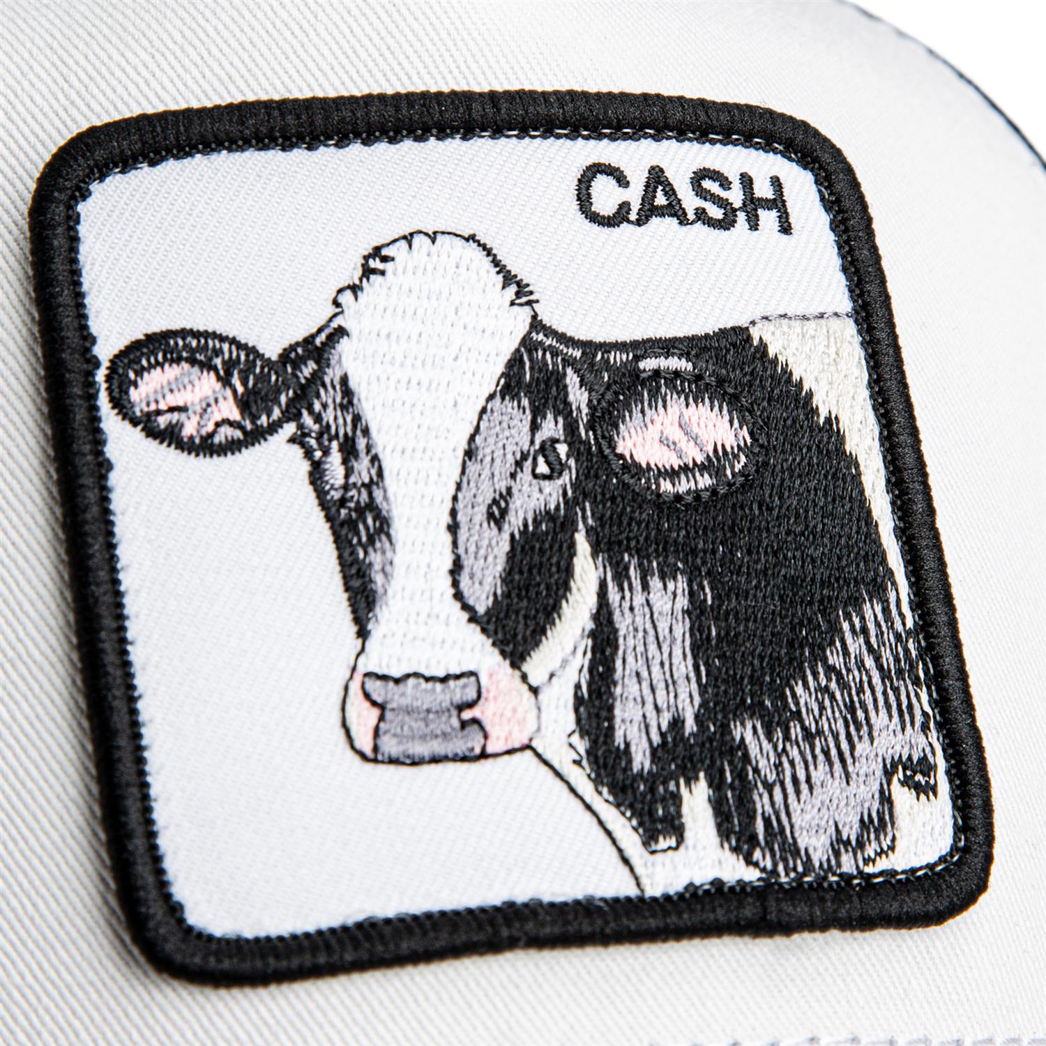 Cash Cow Trucker Black White