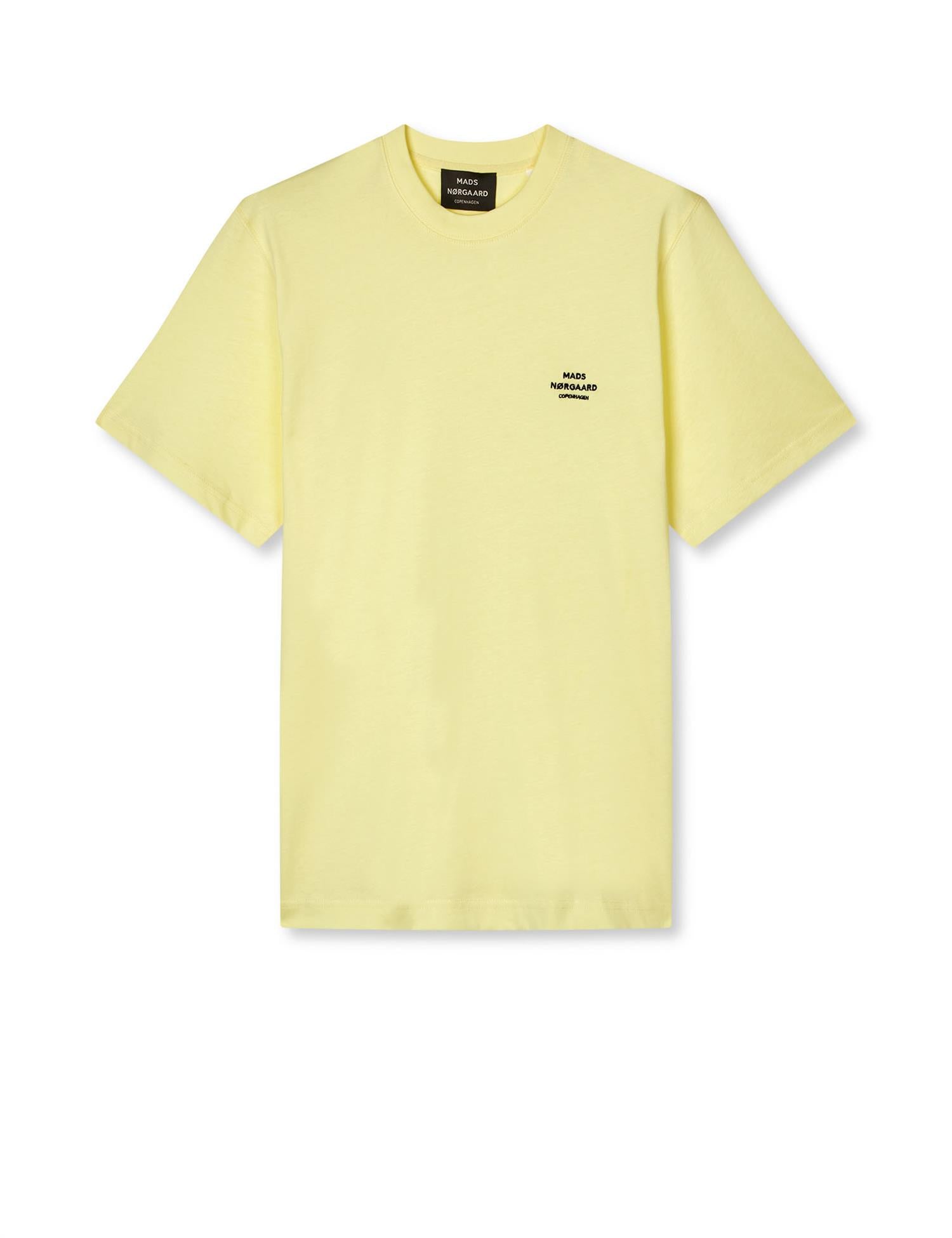 Cotton Jersey Frode Emb Logo tee Tender Yellow