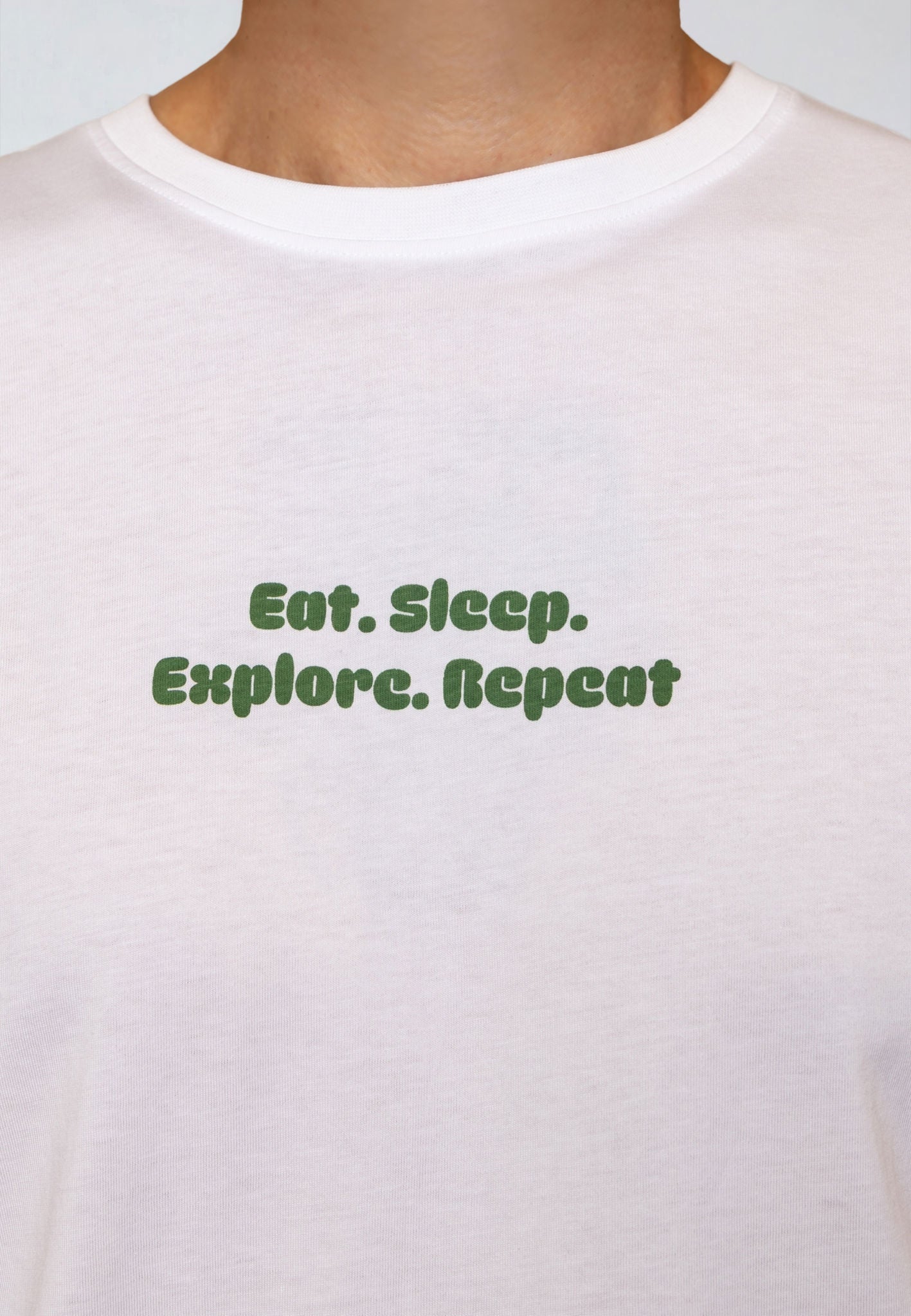 Eat Sleep T-Shirt White