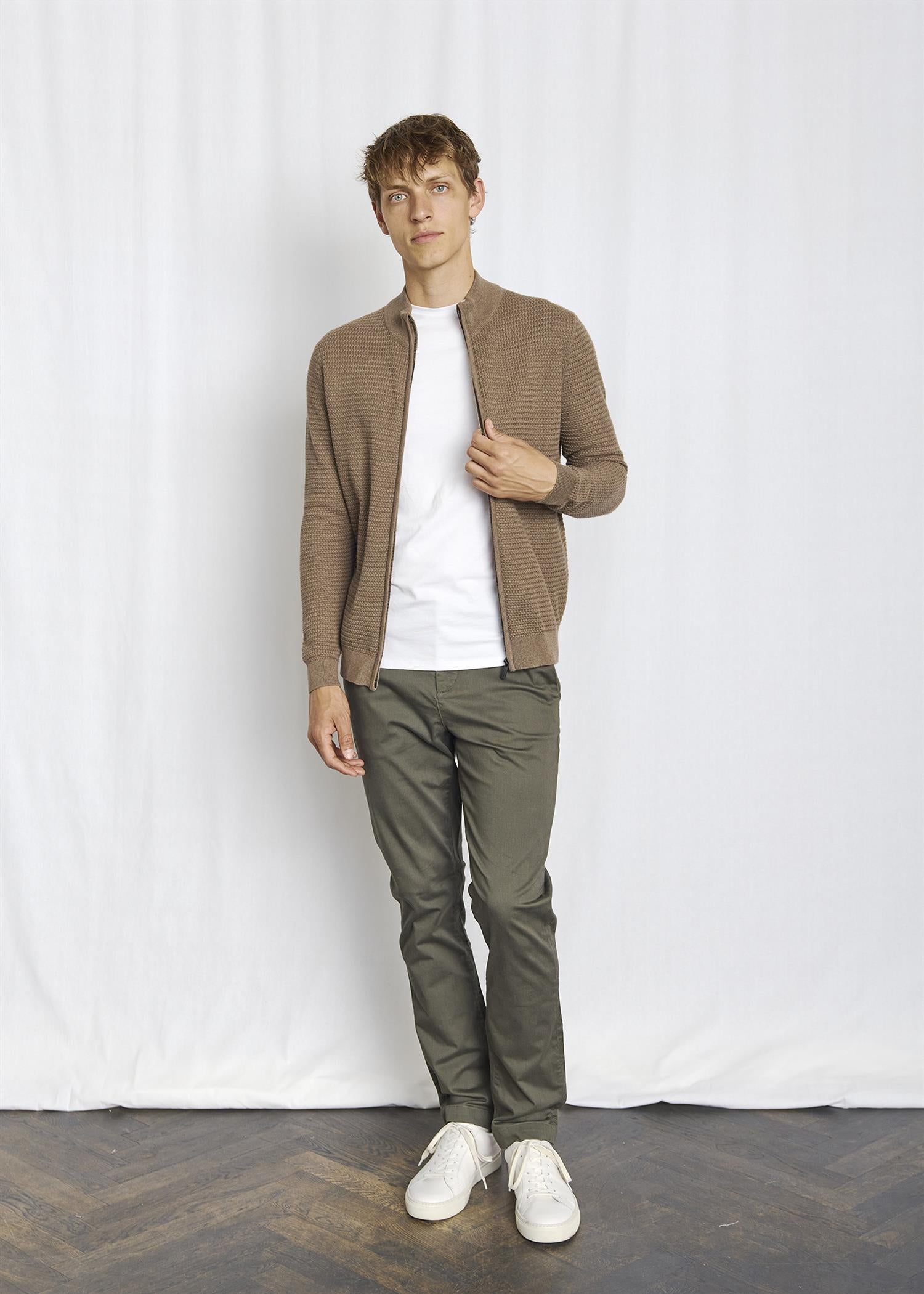 Waldis Cardigan Brown