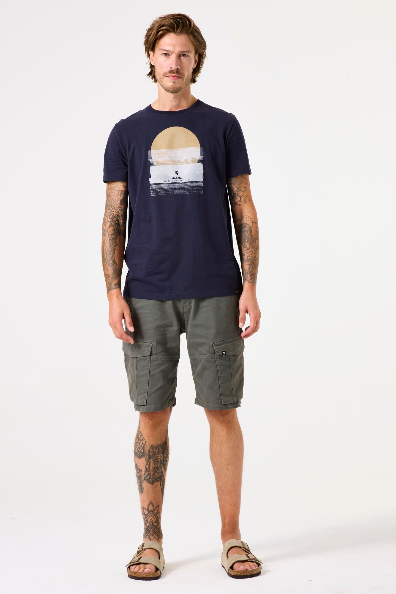 D51001_men`s T-shirt ss Deep Ink
