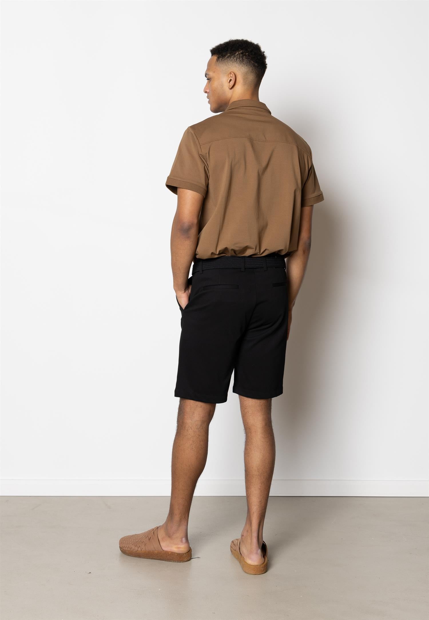 Milano Brendon Jersey Shorts Black