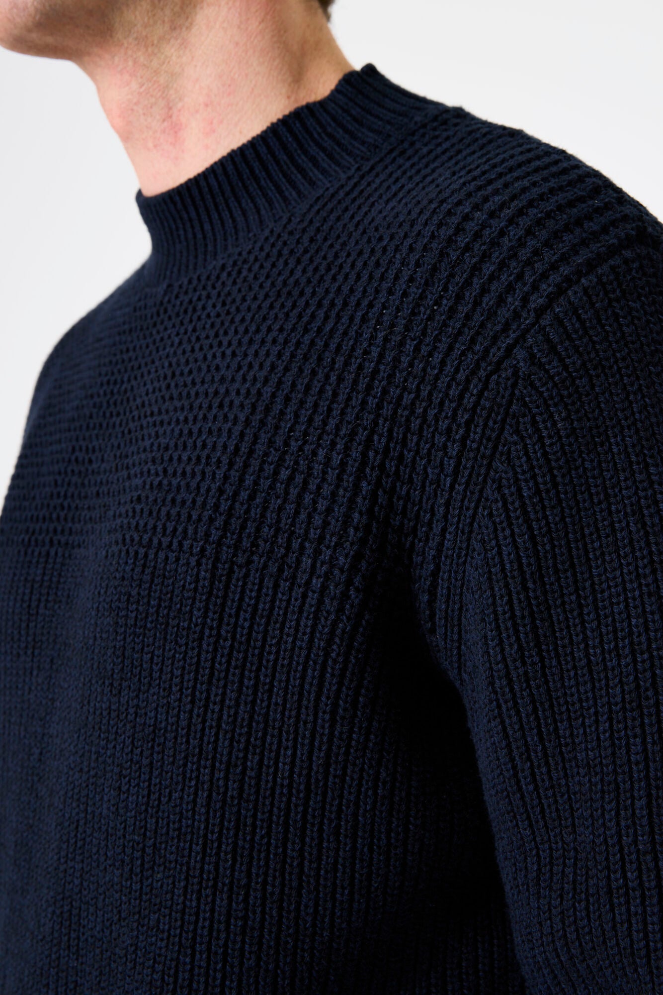 J51041 men´s pullover Deep Ink